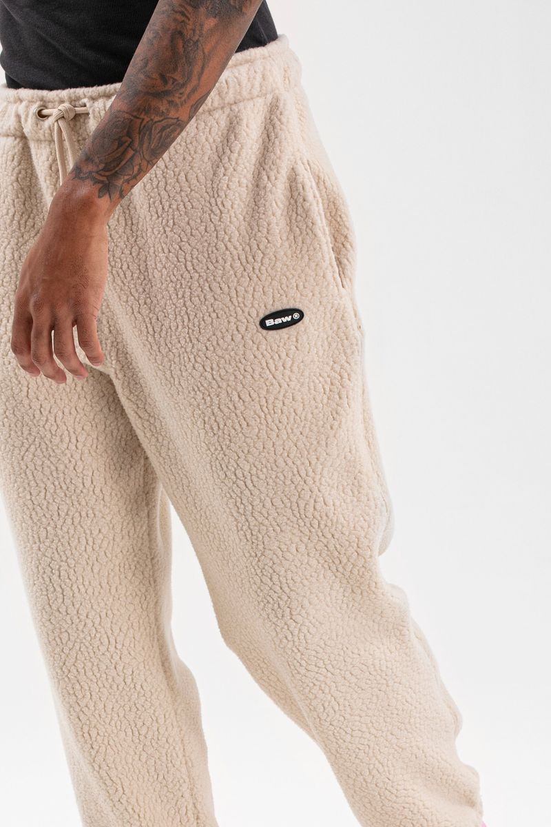 Sweater-Fleece Zip-Pocket Jogger Sweatpants