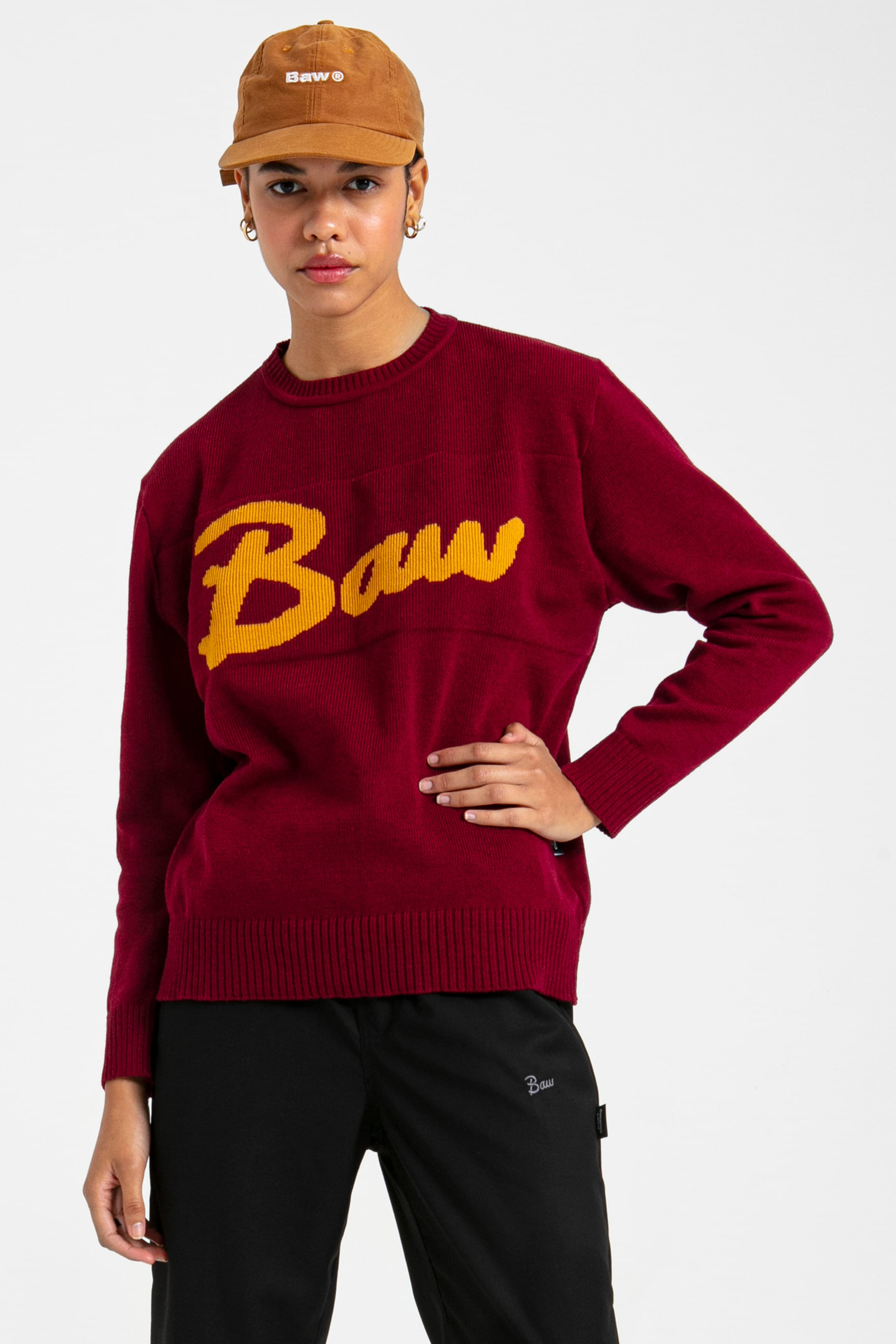 SWEATER LOGO KNIT