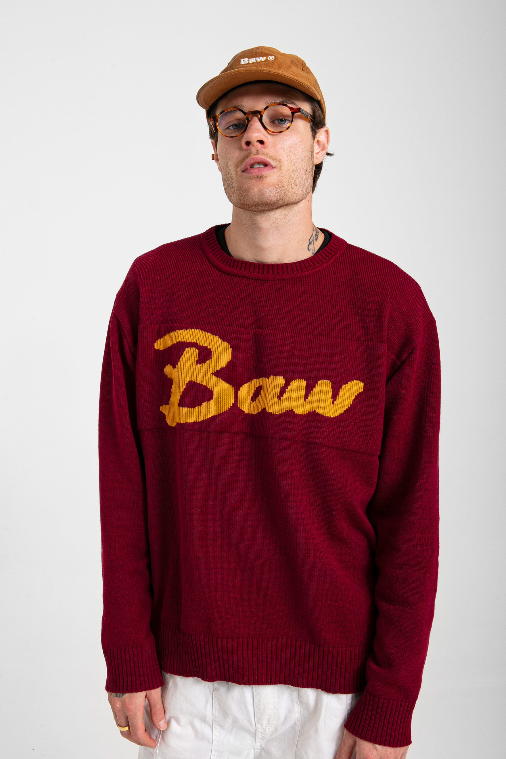 SWEATER LOGO KNIT