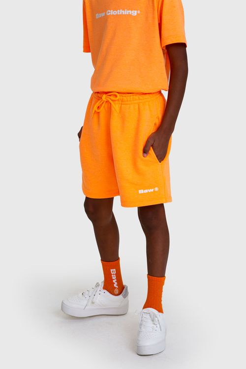 Shorts baw kids colors neon orange