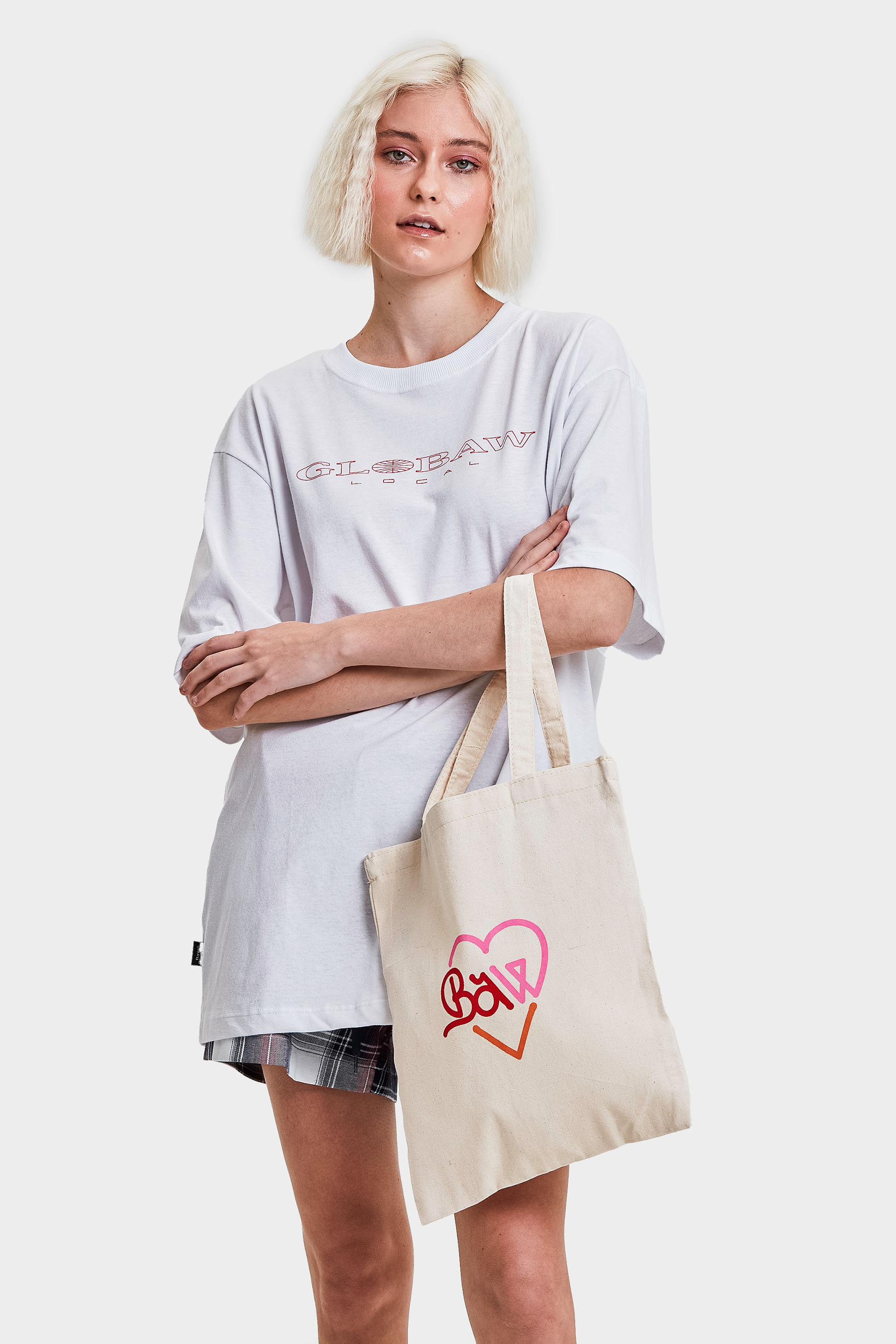 TOTE BAG BAW HEART BAW