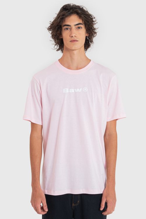 Camiseta regular logo rose