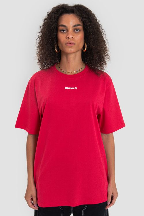 Camiseta selfie logo red