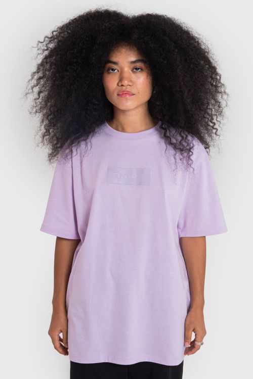 Camiseta box logo lilac