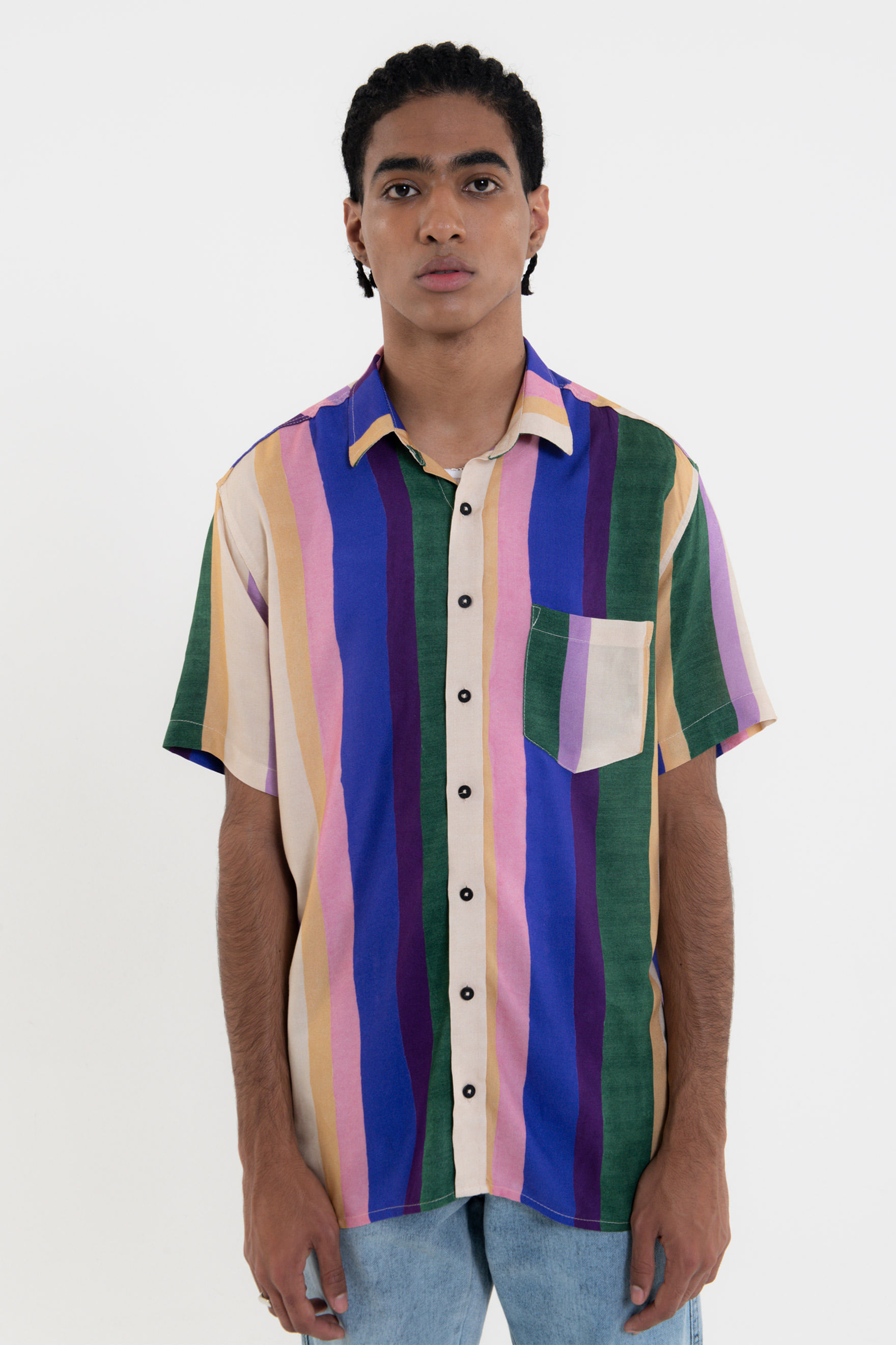 Camisa Wavy Stripes