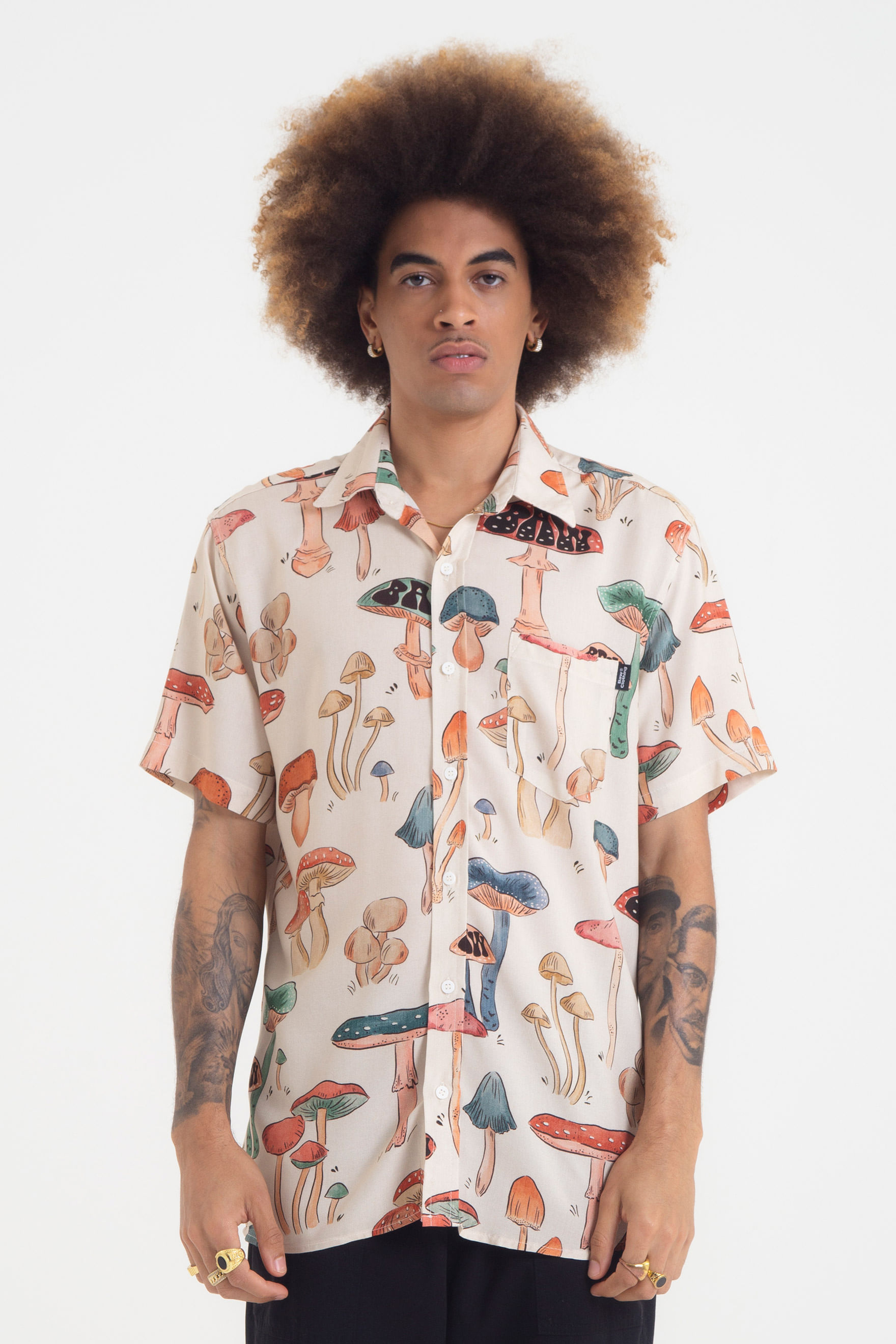 CAMISA MUSHROOMS