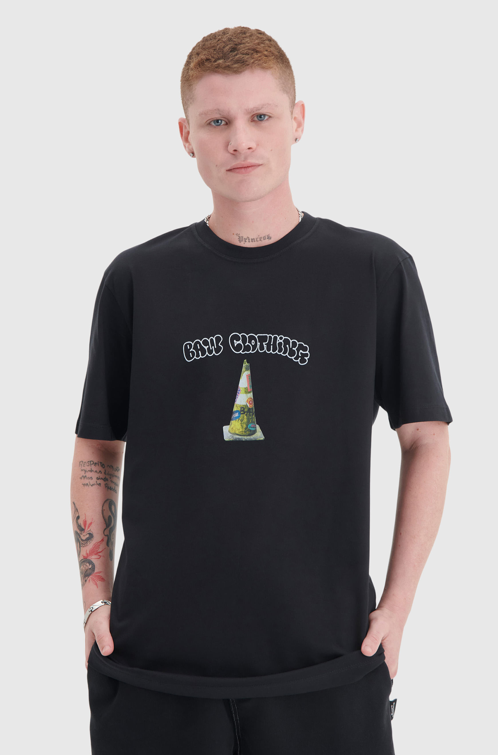 Camiseta Regular Baw Cone