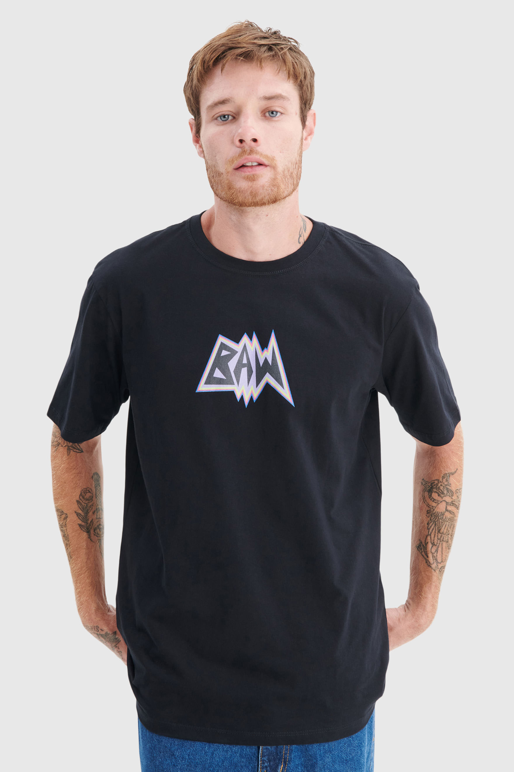 Camiseta Regular Baw Lightning