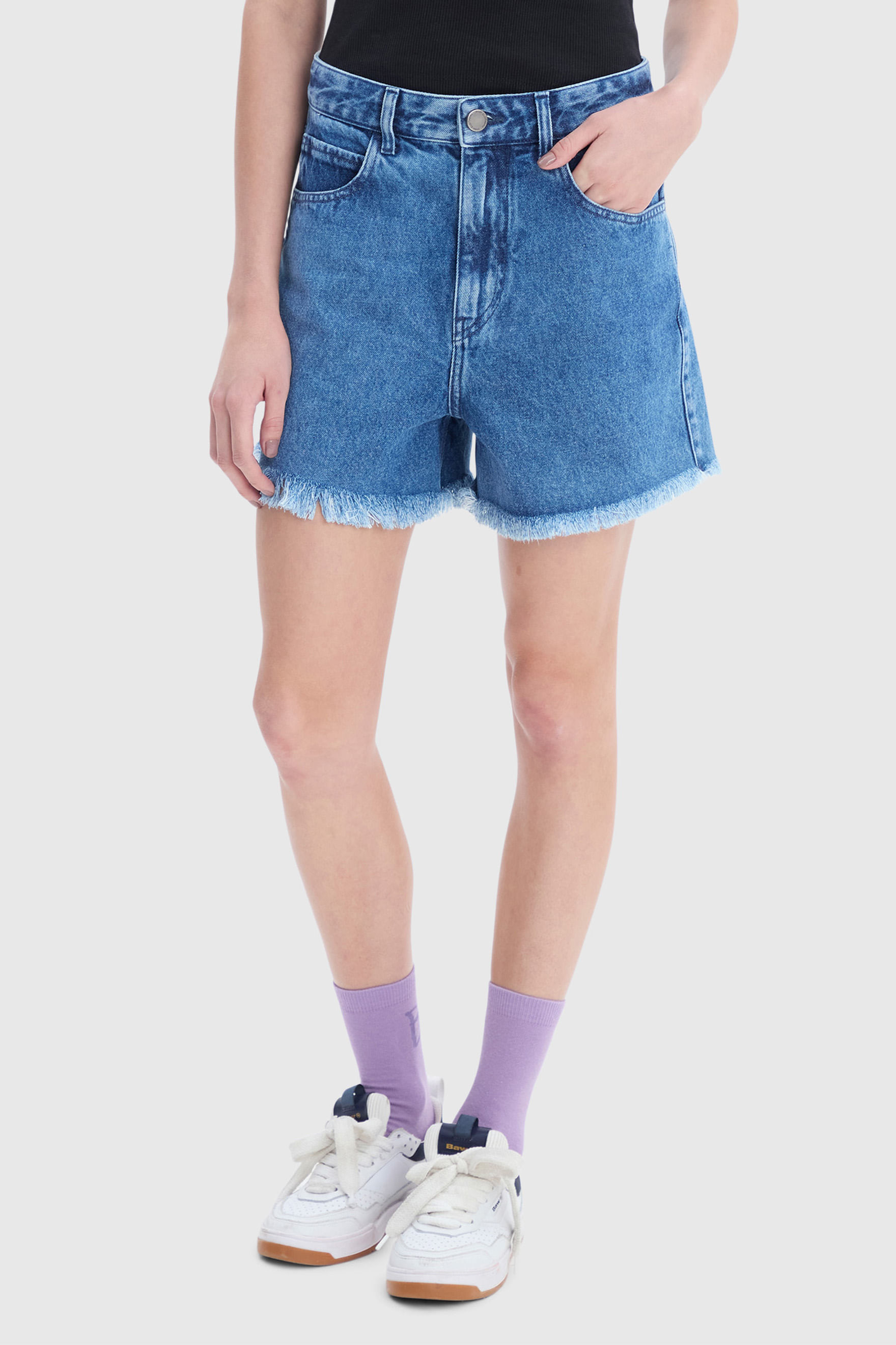 MINI SHORTS JEANS MOM ITALIC