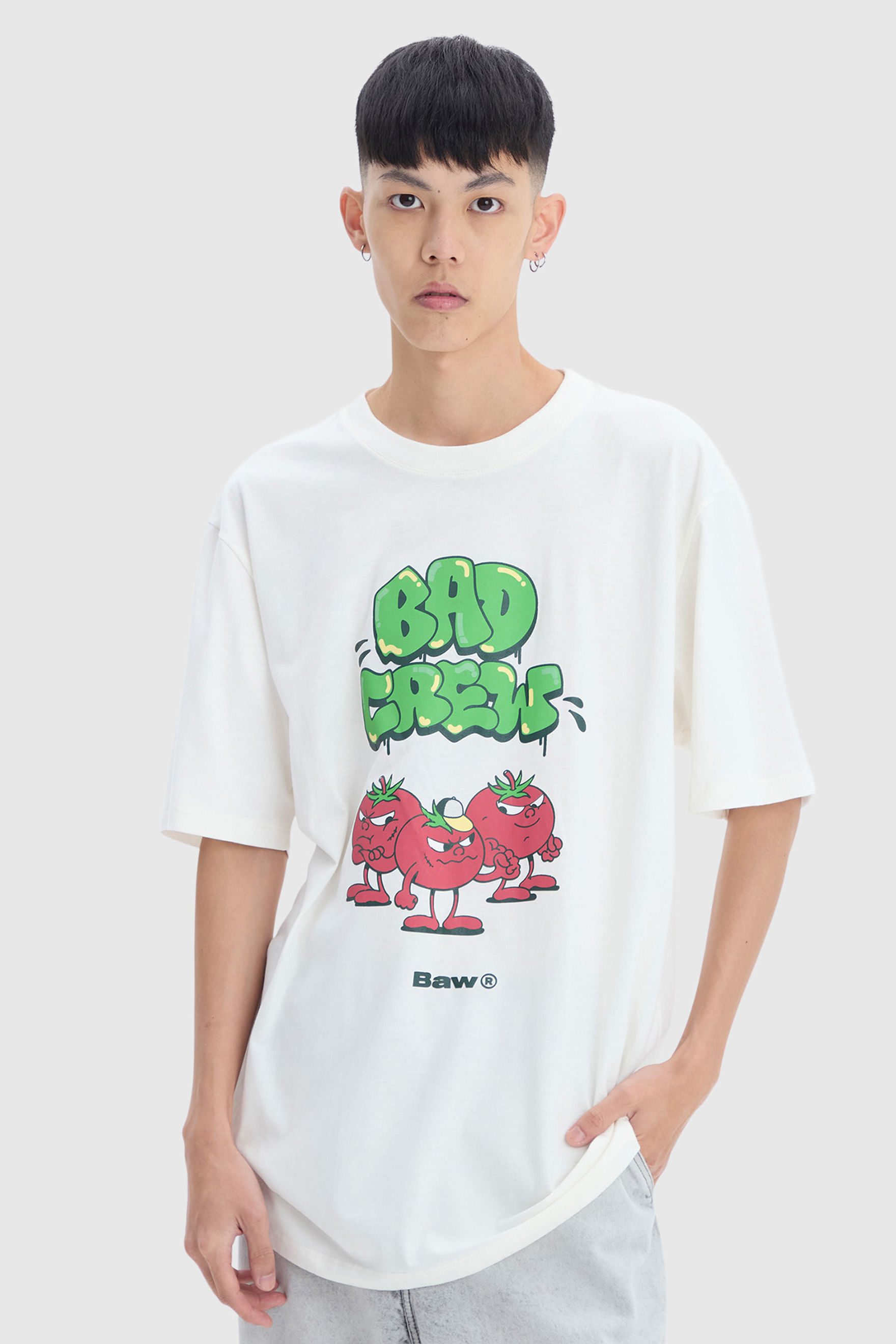 CAMISETA REGULAR BAD CREW