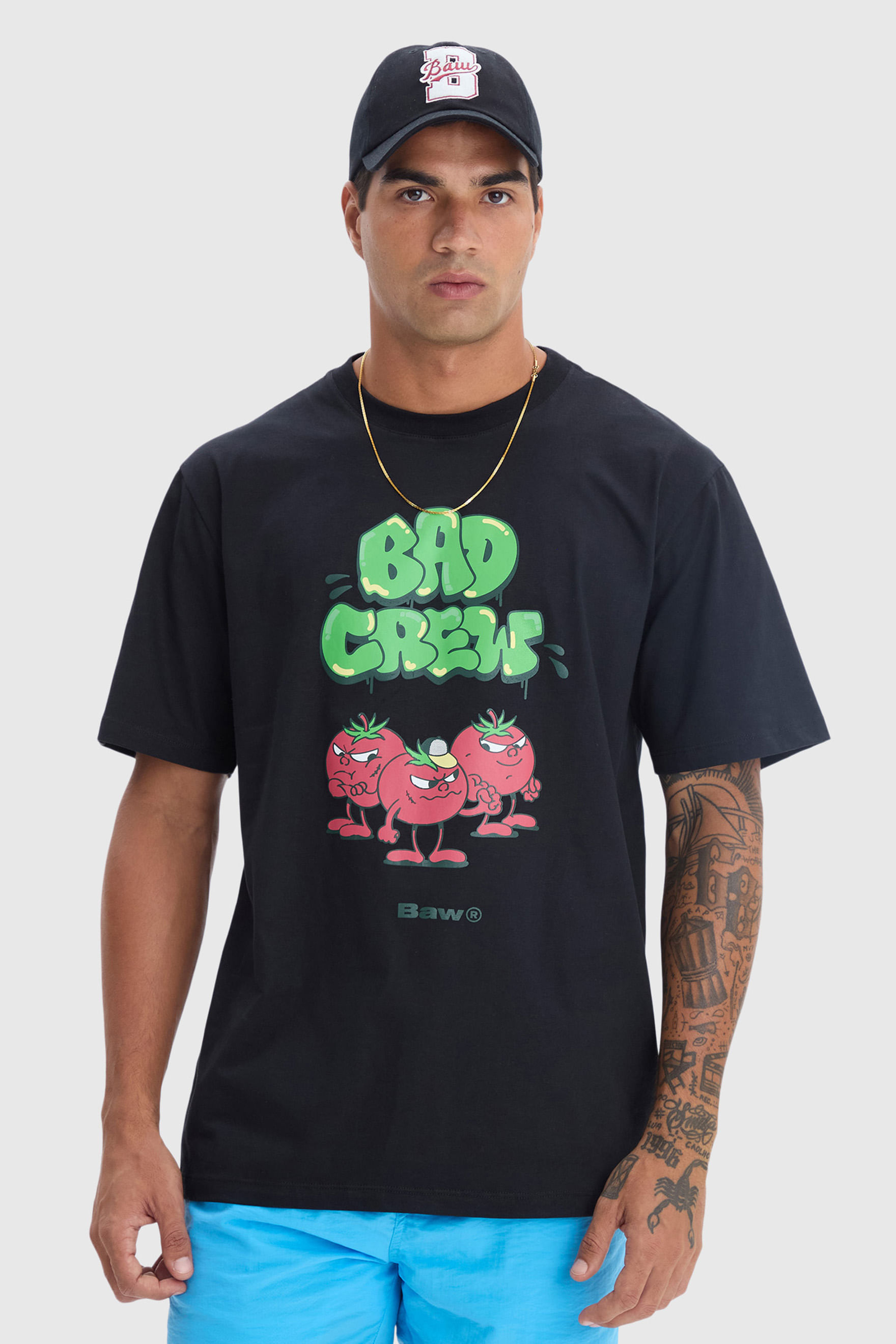 CAMISETA REGULAR BAD CREW