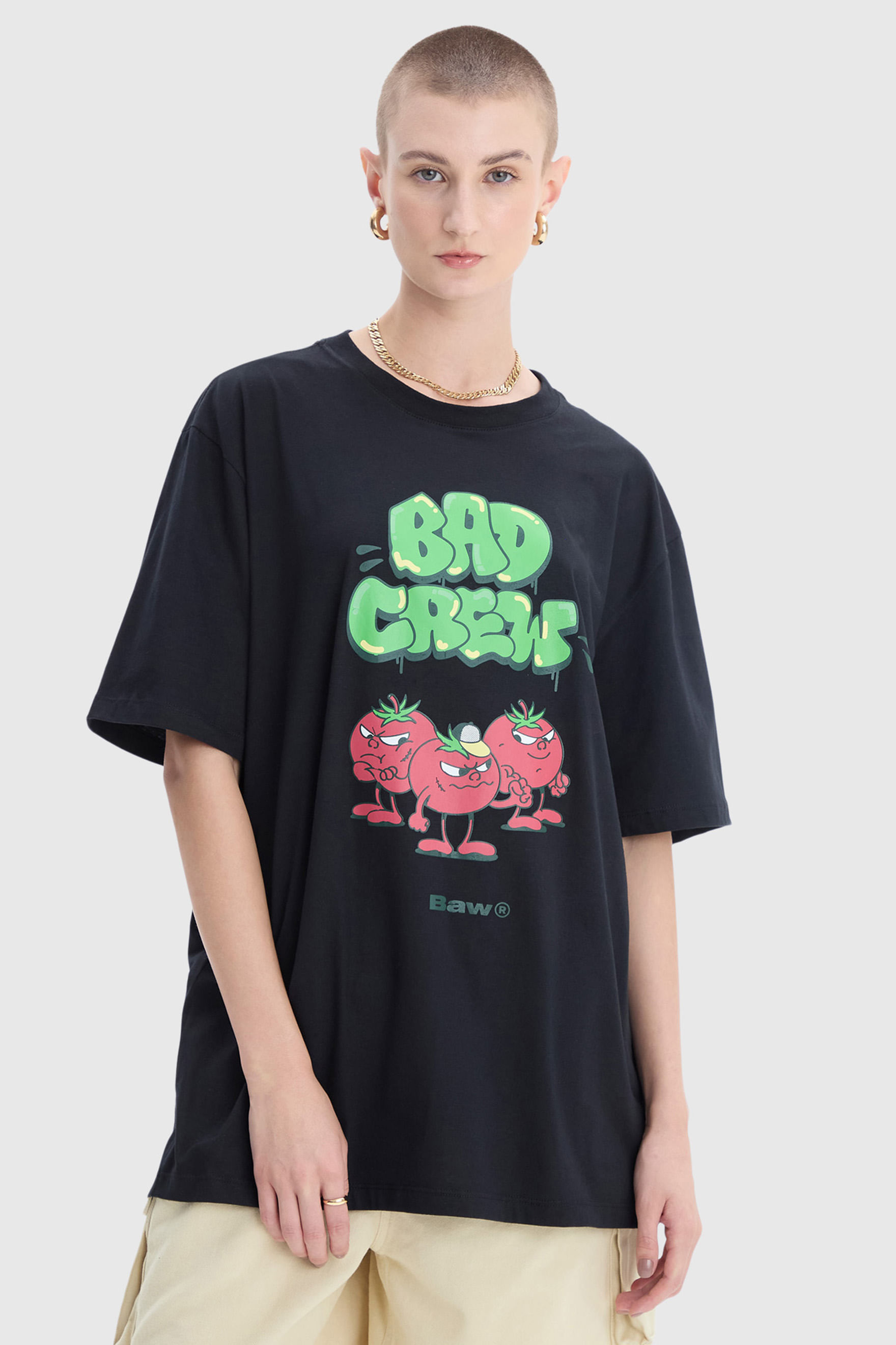 CAMISETA REGULAR BAD CREW