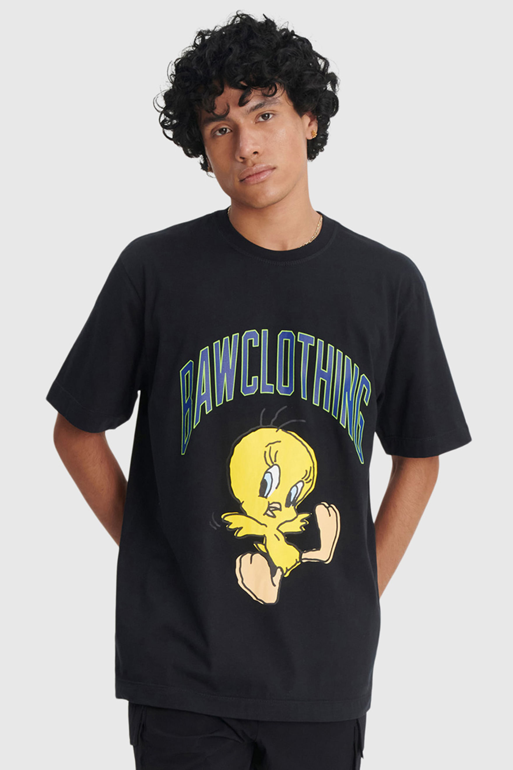 CAMISETA REGULAR TWEETY BAW X LOONEY