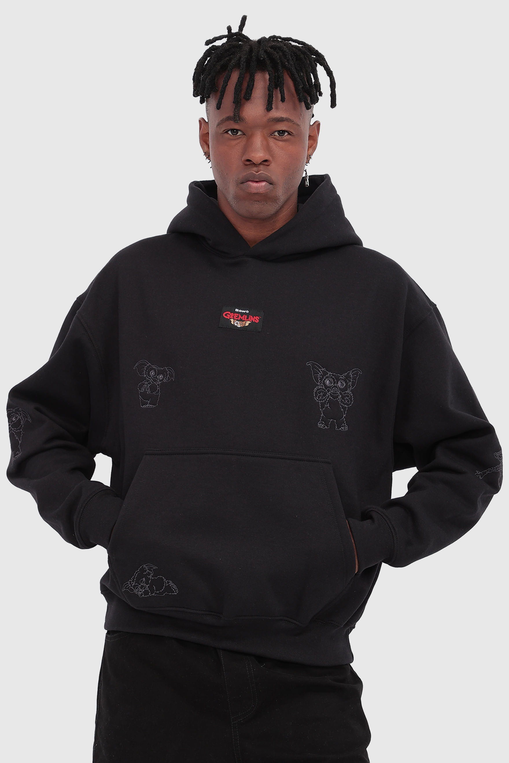 MOLETOM OVERSIZED GREMLINS EMBROIDERY