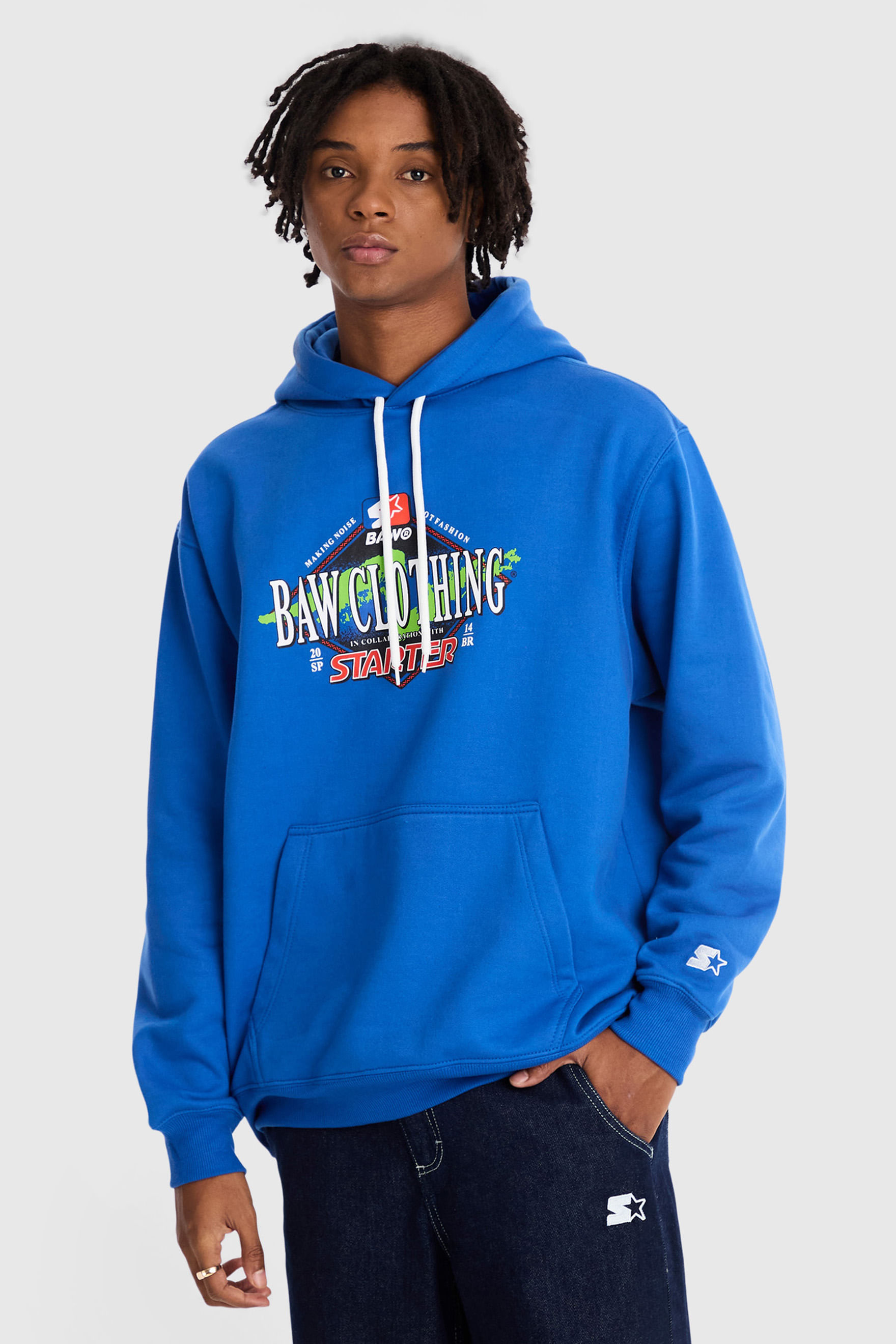 MOLETOM HOODIE BAW X STARTER