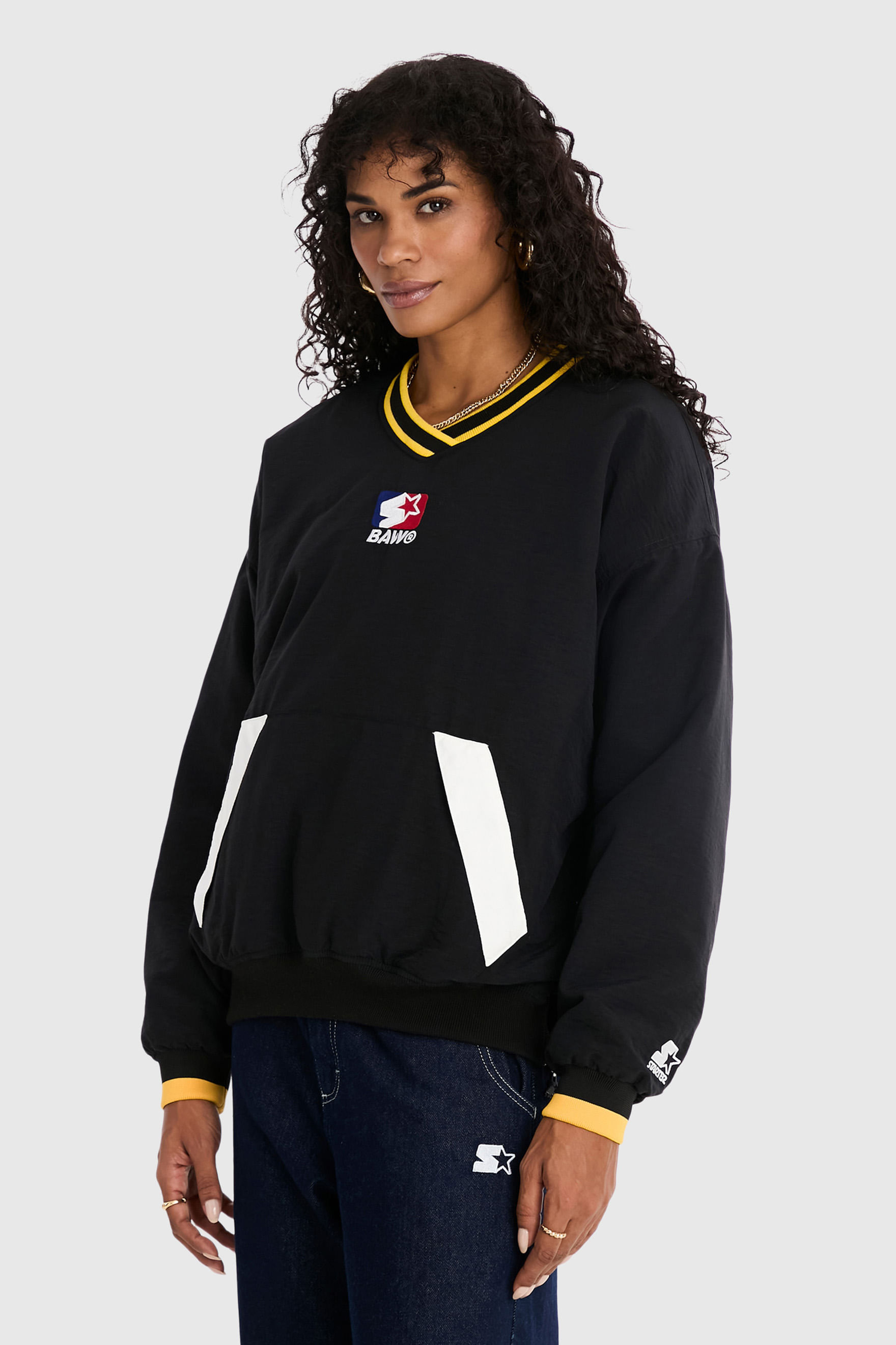 SWEATSHIRT COLLEGE BAW X STARTER