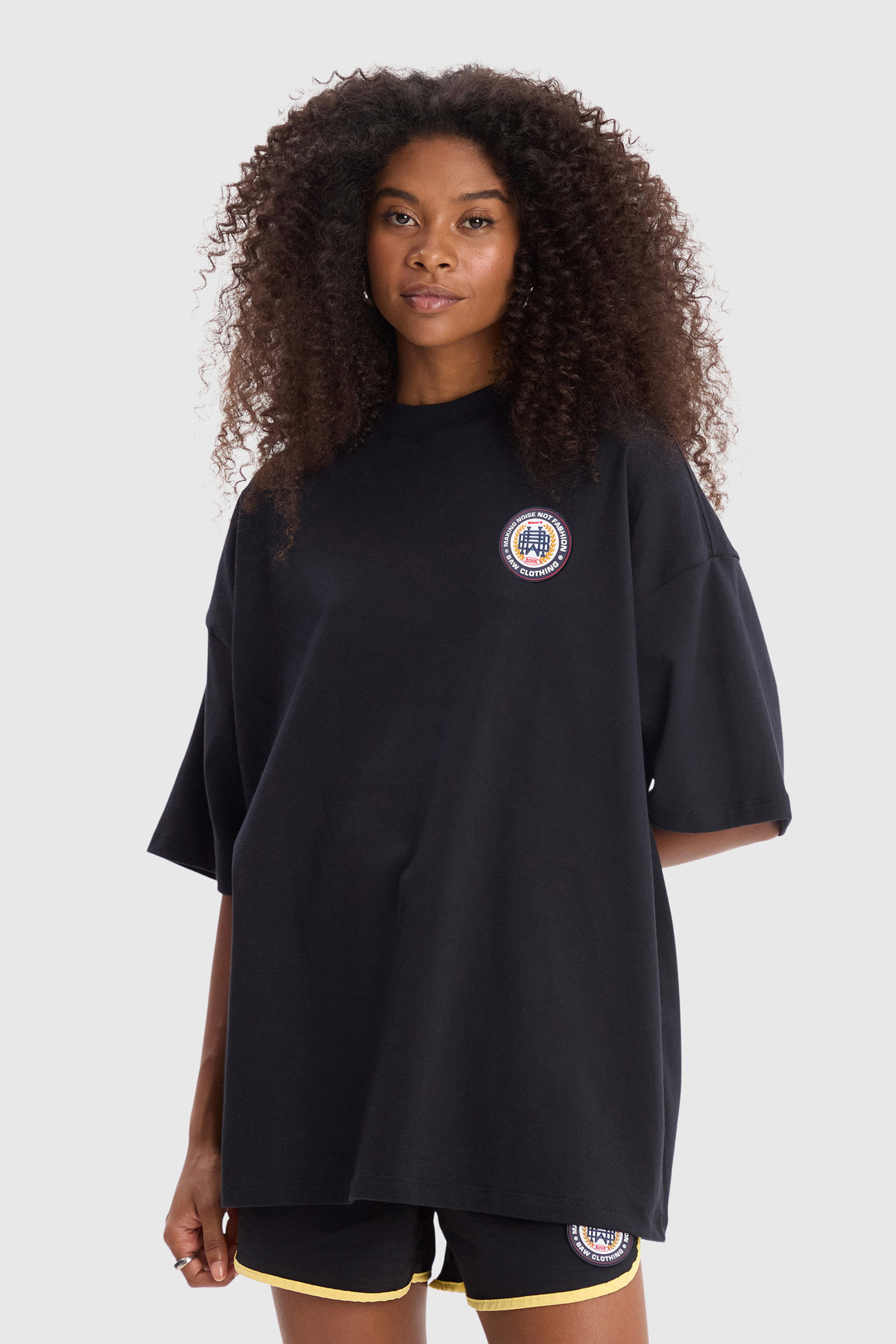 CAMISETA OVERSIZED NAVAL CLASSY