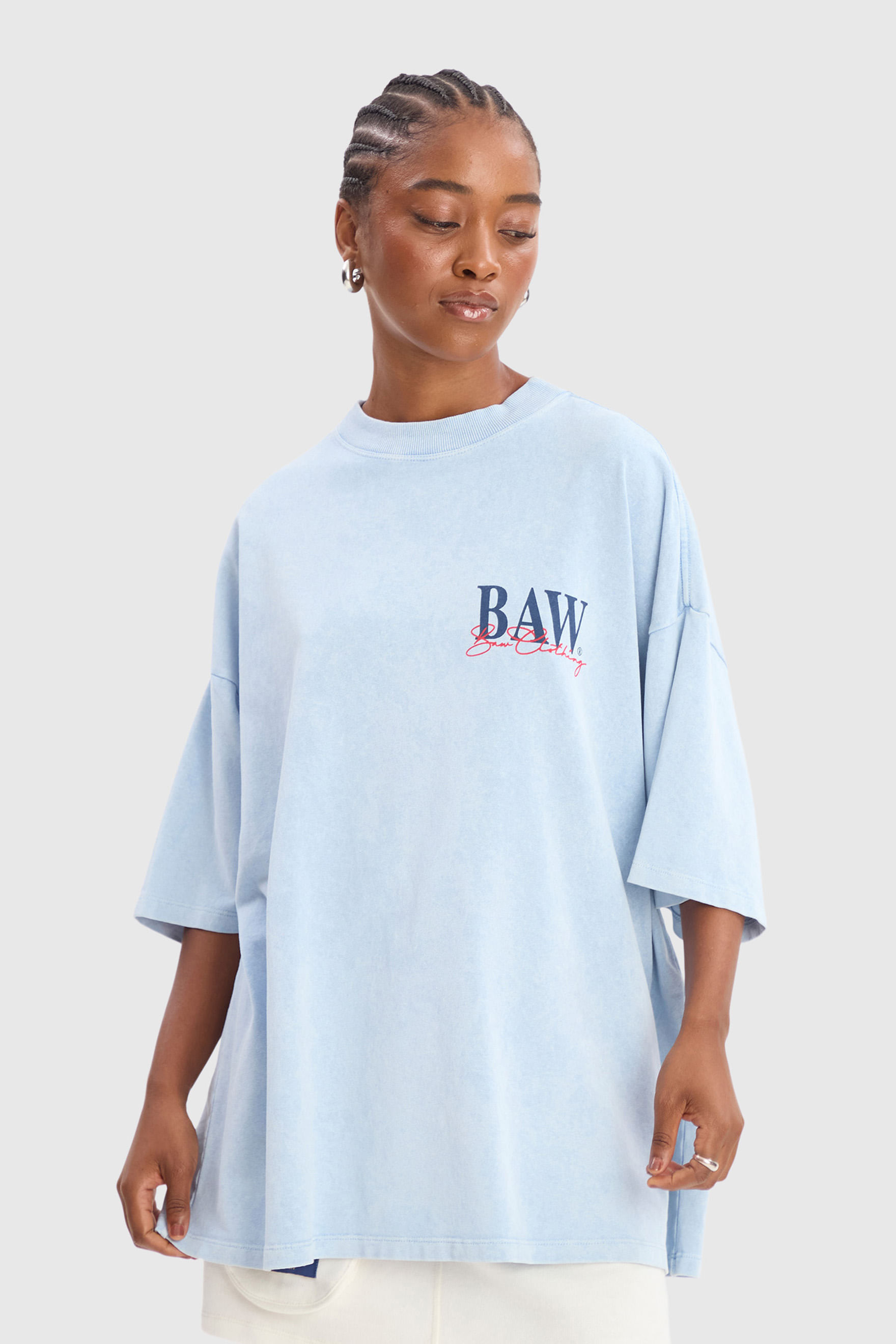 Camiseta Oversized Acqua Signature