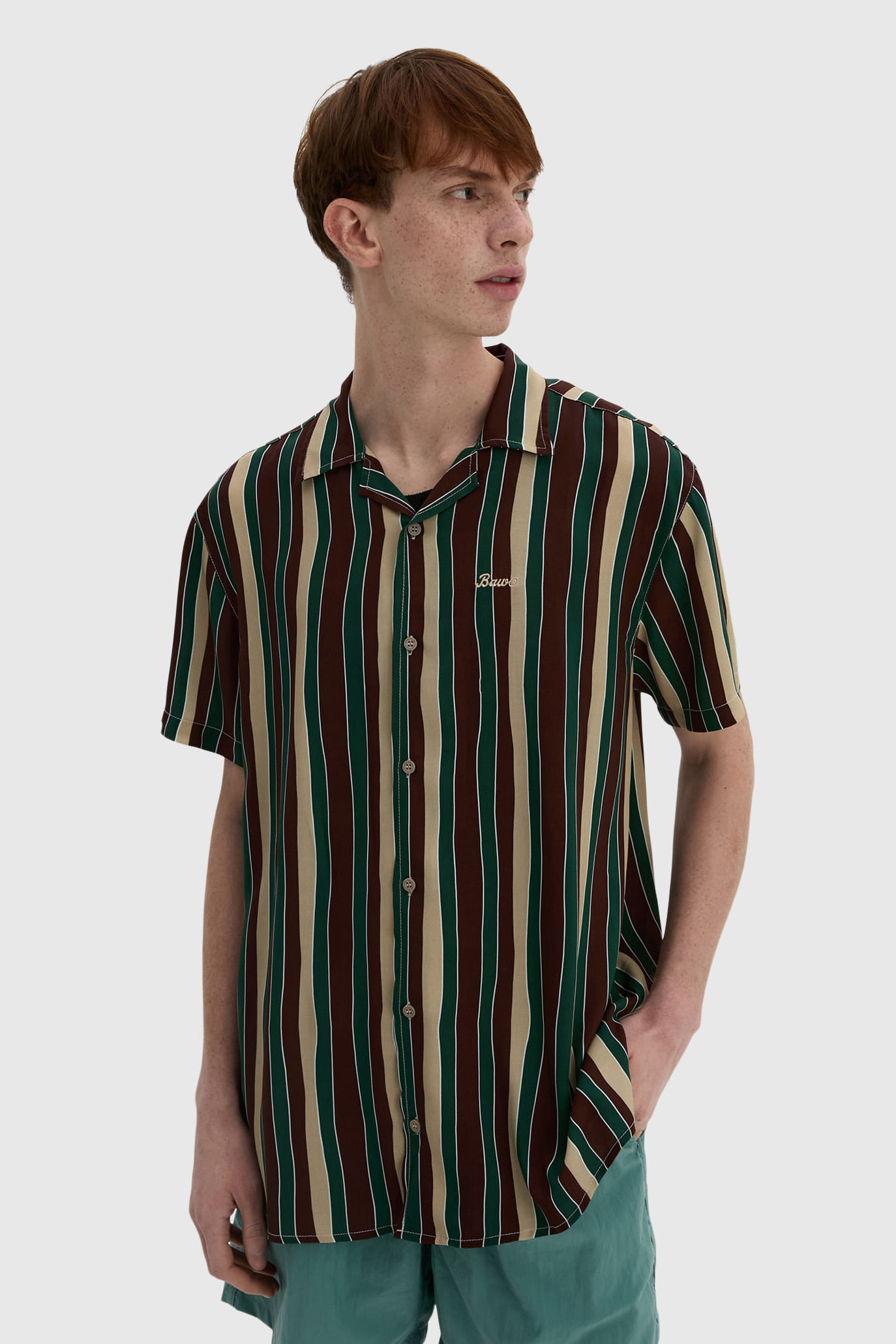 Camisa Gola Cubana Listras