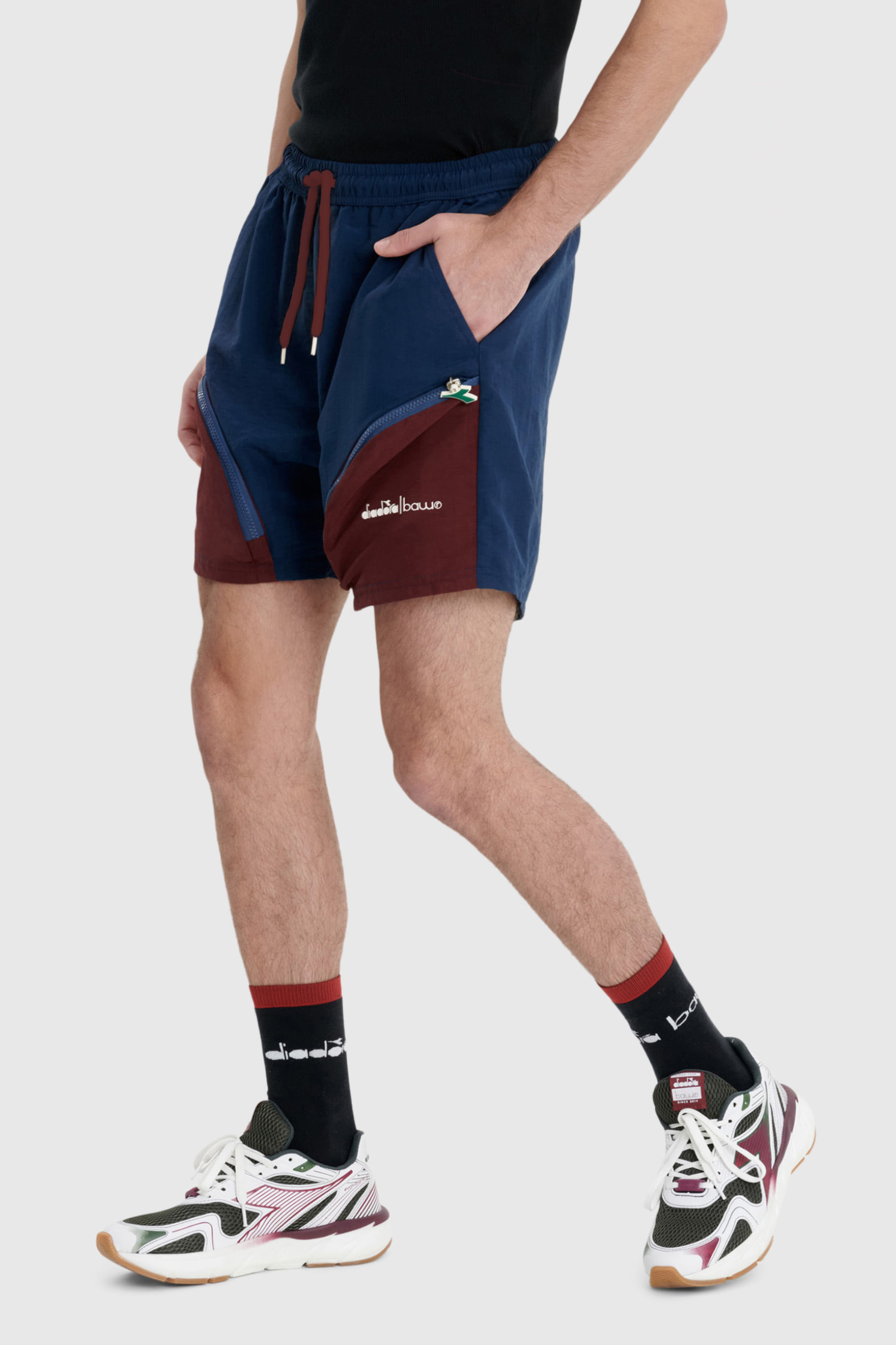 SHORTS ESSENCIAL POCKETS BAW X DIADORA