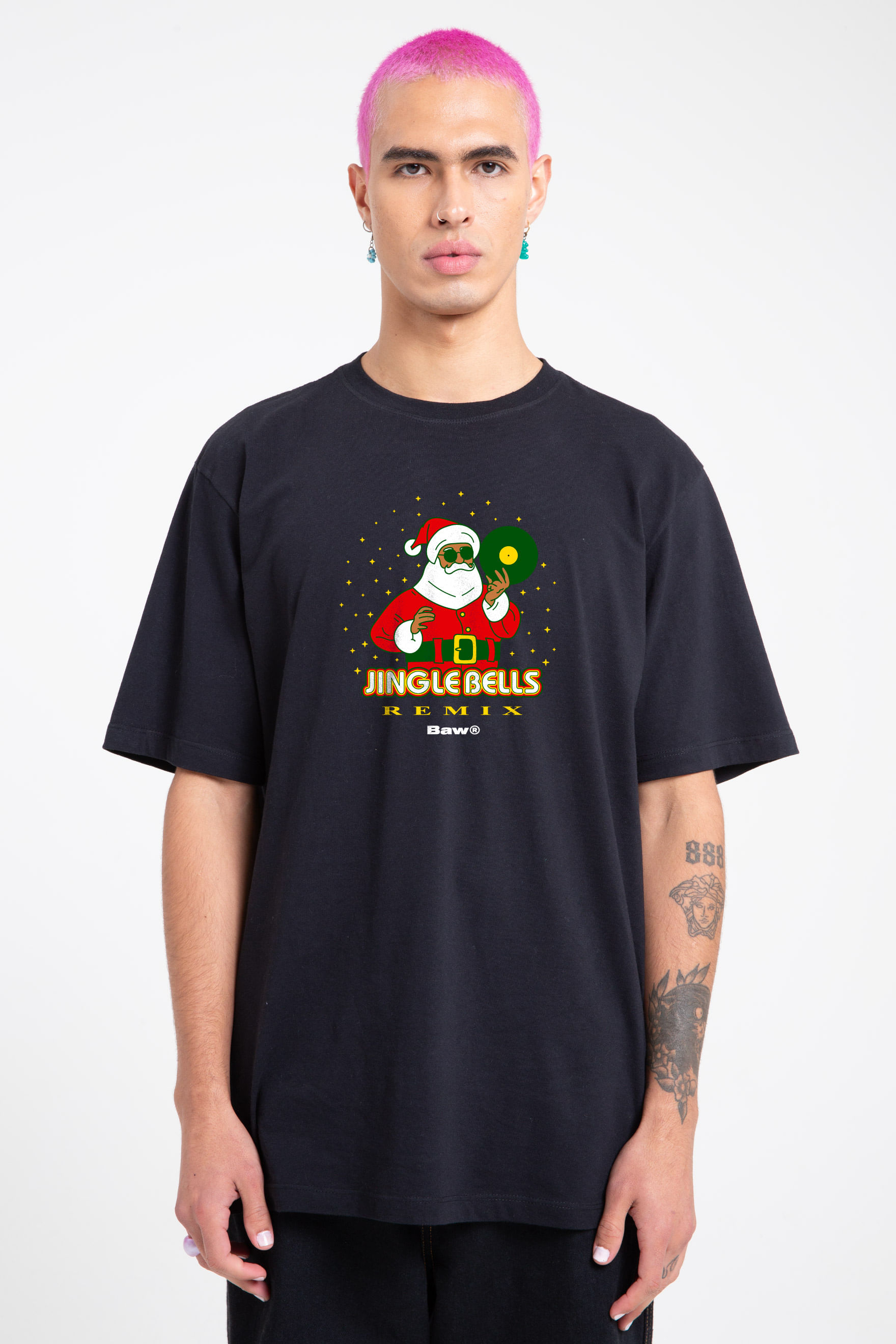 CAMISETA REGULAR BAW JINGLE BELLS REMIX