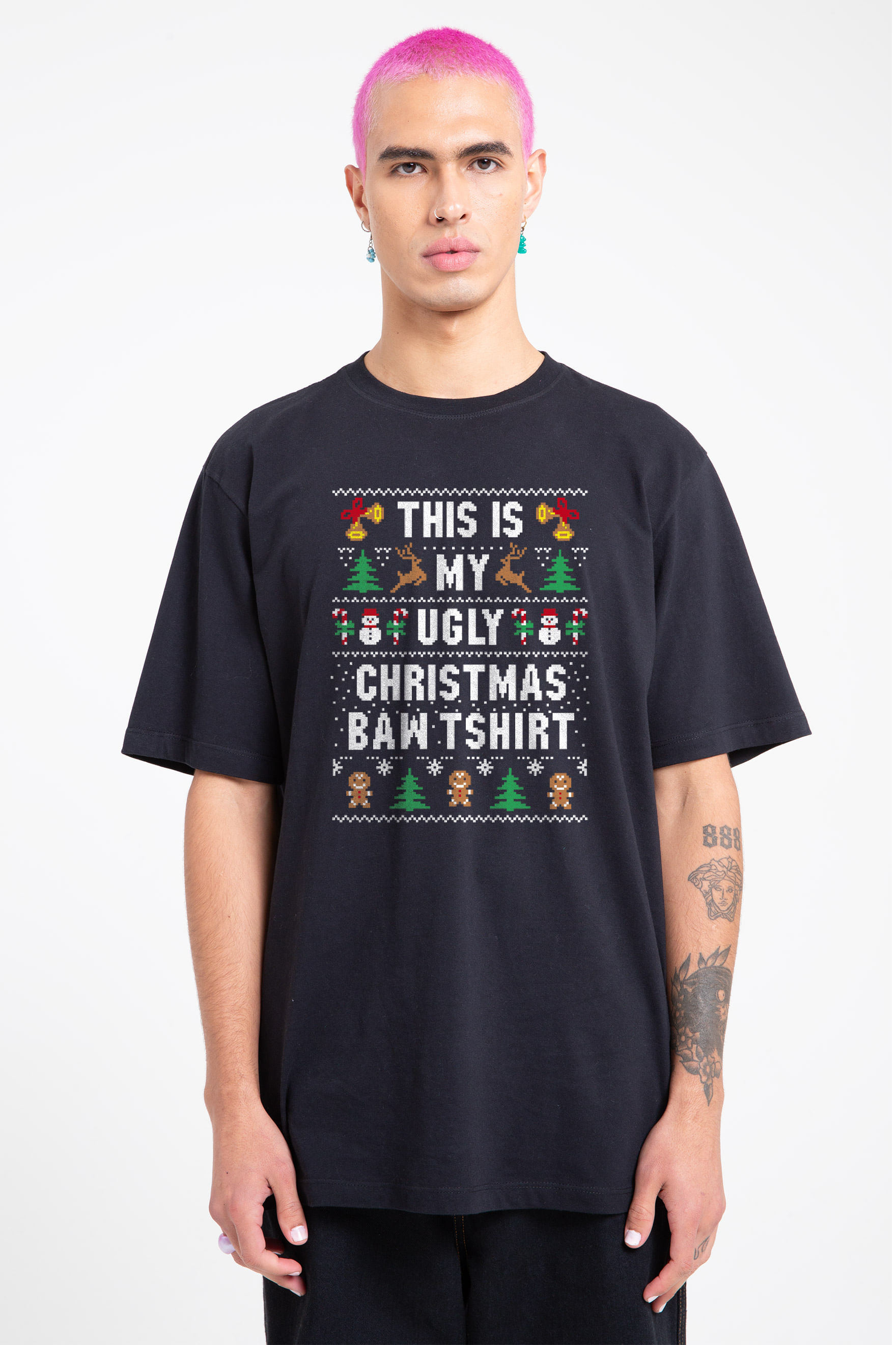 CAMISETA REGULAR BAW UGLY CHRISTMAS